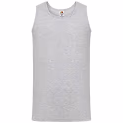 Fruit of the Loom Mens Athletic Vest Top - 4XL, Heather Grey