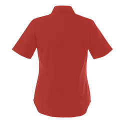 Premier Womens/Ladies Poplin Short-Sleeved Blouse - 30 UK, Burgundy
