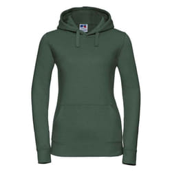 Russell Womens/Ladies Authentic Hoodie - 12 UK, Bottle Green
