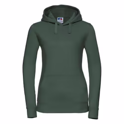 Russell Womens/Ladies Authentic Hoodie - 14 UK, Bottle Green