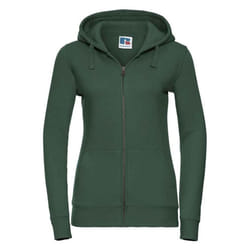 Russell Womens/Ladies Authentic Full Zip Hoodie - XL, Bottle Green