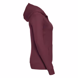 Russell Womens/Ladies Authentic Full Zip Hoodie - M, Burgundy