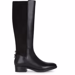 Geox Womens/Ladies Felicity Leather Calf Boots - 8 UK, Black