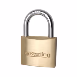 Sterling Brass Keyed Padlock