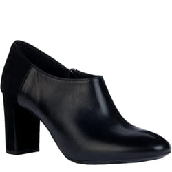 Geox Womens/Ladies Pheby 80 Leather Ankle Boots - 6 UK, Black