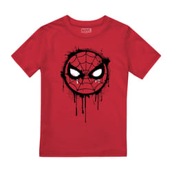 Spider-Man Childrens/Kids Graffiti T-Shirt - 12-13 Years, Red