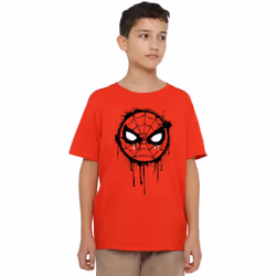Spider-Man Childrens/Kids Graffiti T-Shirt - 12-13 Years, Red