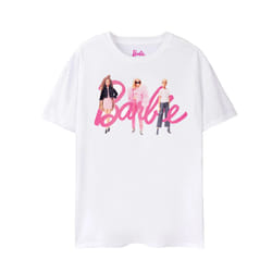 Barbie Womens/Ladies Dolls Logo T-Shirt - 3XL, White
