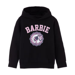 Barbie Girls Collegiate Hoodie - 7-8 Years, Black