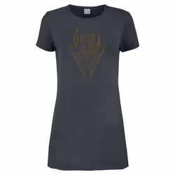 Amplified Womens/Ladies Power Glove Gojira T-Shirt - S, Charcoal