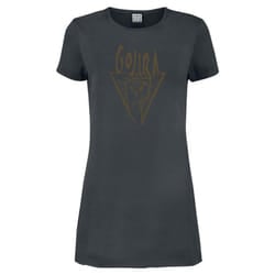 Amplified Womens/Ladies Power Glove Gojira T-Shirt - XL, Charcoal