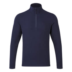 Premier Unisex Adult Recyclight Quarter Zip Fleece - XS, Navy
