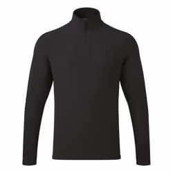 Premier Unisex Adult Recyclight Quarter Zip Fleece - XL, Black