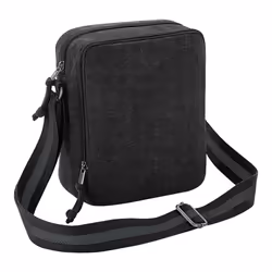 Quadra Vintage Canvas Mini Crossbody Bag - One Size, Vintage Black