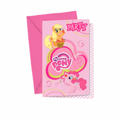 My Little Pony Party Invitations (Pack of 6)
