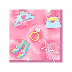 Amscan Tissue Paper Sparkling Napkins (Pack of 16)