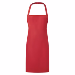 Premier Unisex Adult Premier Essential Full Apron - One Size, Red
