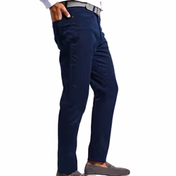 Premier Mens Performance Chinos - 42L, Navy