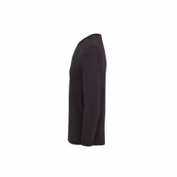 Premier Mens Long John Roll Sleeve T-Shirt - XXL, Black
