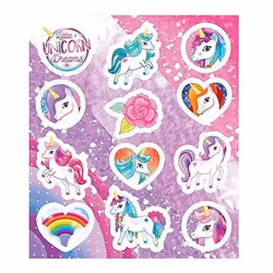 Henbrandt Unicorn Sticker Sheet (Pack of 120)