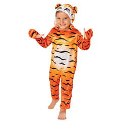 Rubies Childrens/Kids Tiger Costume - 3-4 Years, Orange/Black/White