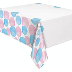 Unique Party Plastic Balloons Gender Reveal Party Table Cover