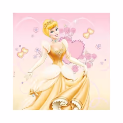 Disney Princess Once Upon A Dream Paper Disposable Napkins (Pack of 20)