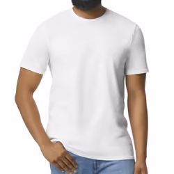 Gildan Mens Softstyle T-Shirt - S, White