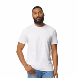 Gildan Mens Softstyle T-Shirt - S, White