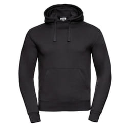 Russell Mens Authentic Hoodie - 4XL, Black