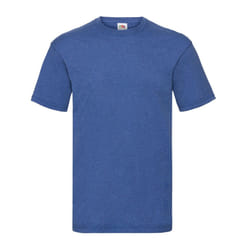 Fruit of the Loom Mens Valueweight Heather T-Shirt - XL, Retro Royal