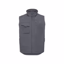 Russell Mens Heavy Duty Gilet - XS, Convoy Grey
