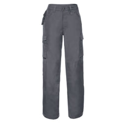 Russell Mens Heavy Duty Work Trousers - 32L, Convoy Grey