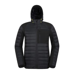 Mountain Warehouse Mens Turbine II Softshell Padded Jacket - S, Jet Black