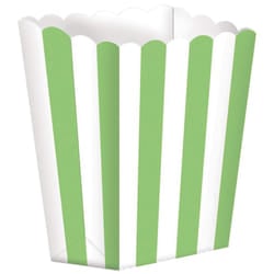 Amscan Scalloped Striped Popcorn Holder (Pack of 8)