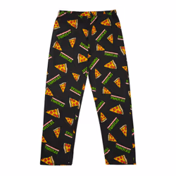 Teenage Mutant Ninja Turtles Mens Logo Pyjama Set - S, Black/Grey