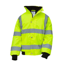 Yoko Childrens/Kids Hi-Vis Bomber Jacket