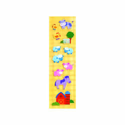 Amscan Farm Animals Sticker Sheet (Pack of 8)