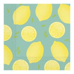 Procos Lemon Party Napkins (Pack of 20)