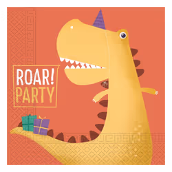 Procos Dinosaur Napkins (Pack of 20)