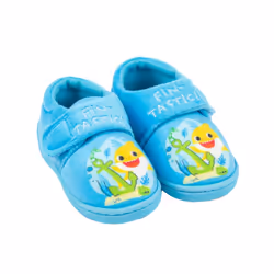 Baby Shark Boys Fintastic Slippers - 8 UK Child, Blue