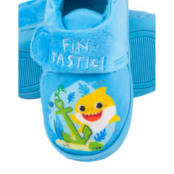 Baby Shark Boys Fintastic Slippers - 8 UK Child, Blue
