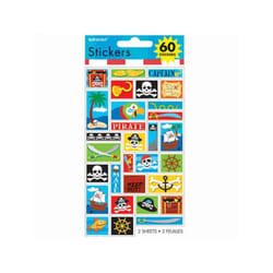 Amscan Pirate Treasure Stickers (Pack of 60)