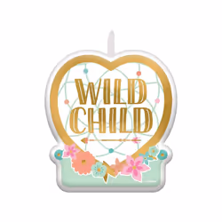 Amscan Wild Child Boho Birthday Candle
