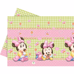Disney Plastic Minnie Mouse Party Table Cover