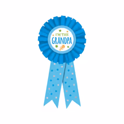 Amscan I'm The Grandpa Cardstock Award Ribbon