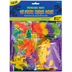 Amscan Dinosaur Party Favours Set (Pack of 48)
