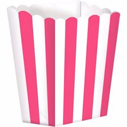 Amscan Striped Popcorn Holder (Pack of 5)