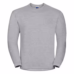 Russell Mens Spotshield Heavy Duty Crew Neck Sweatshirt - XS, Light Oxford Grey