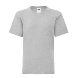 Fruit of the Loom Childrens/Kids Iconic Heather T-Shirt - 5-6 Years, Heather